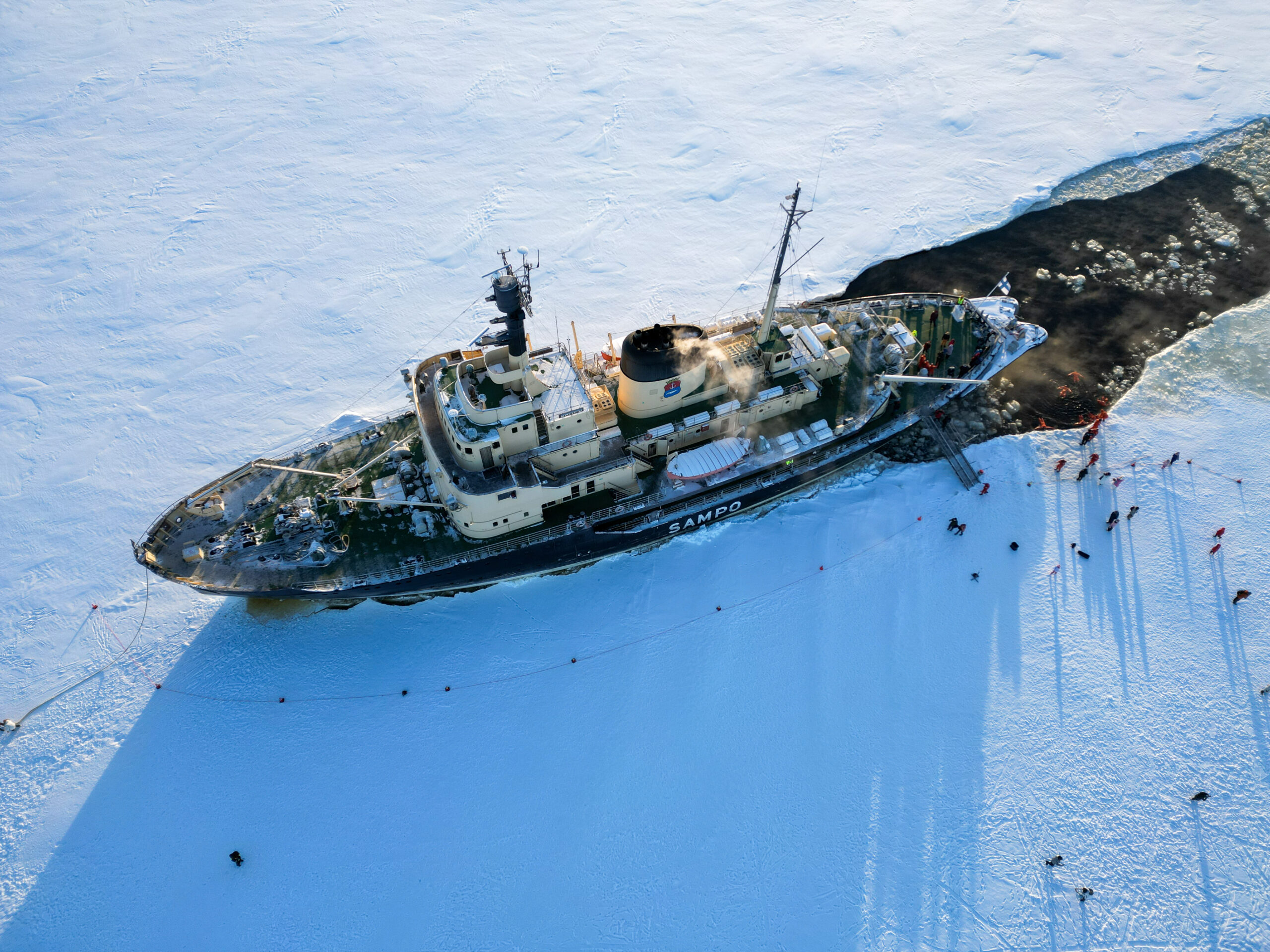 Lapissa, mutta meren rannalla