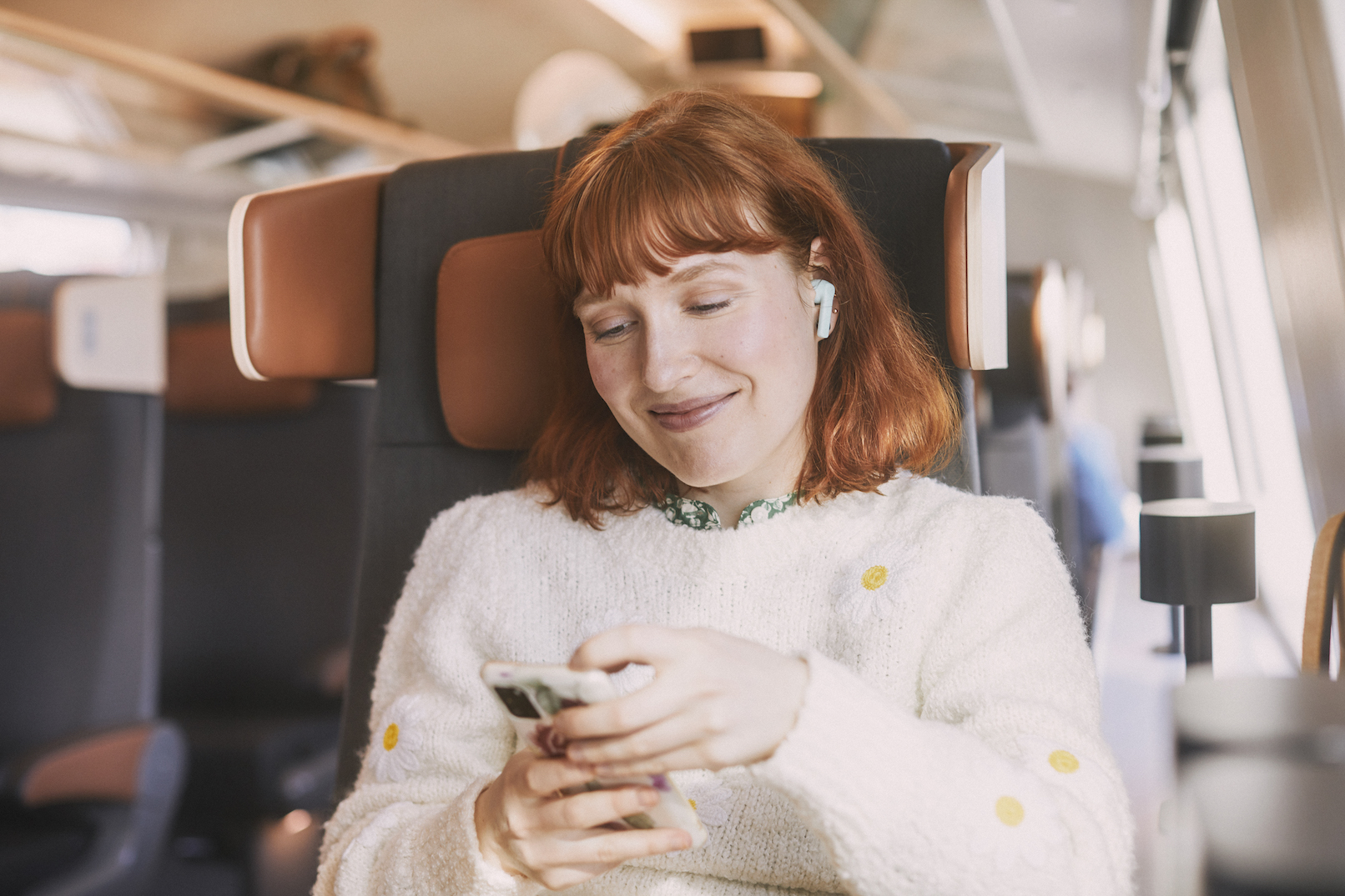 Junalla Pohjolan rengastielle